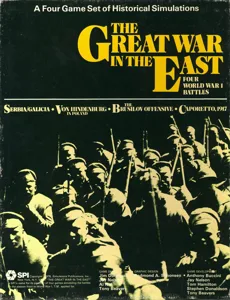 The Great War in the East: Four World War 1 Battles box cover
