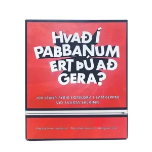 Hvað í pabbanum ert þú að gera? box cover