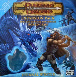 Dungeons & Dragons: The Fantasy Adventure Board Game – Eternal Winter Expansion Pack box cover