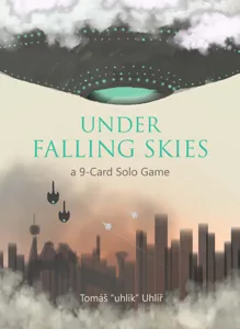 Under Falling Skies: A 9-Card Solo Game box art