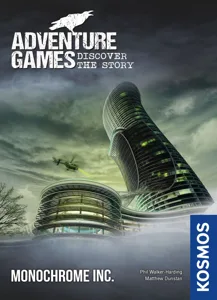 Adventure Games: Monochrome Inc. box cover