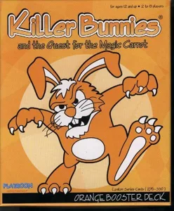 Killer Bunnies and the Quest for the Magic Carrot: ORANGE Booster box cover