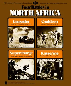 Four Battles in North Africa box cover