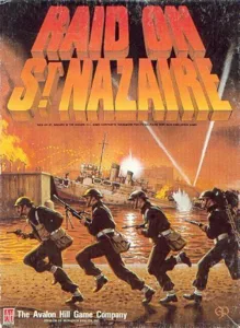 Raid on St. Nazaire box cover