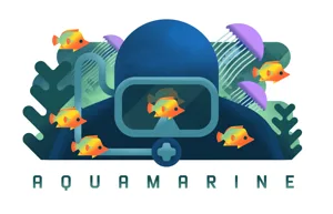 Aquamarine box cover