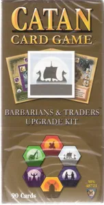 Catan Card Game: Barbarians & Traders Upgrade Kit box cover
