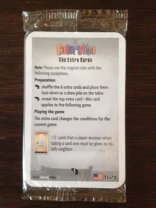 Coloretto: The Extra Cards box cover