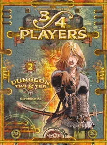 Dungeon Twister: 3/4 Players Expansion box cover