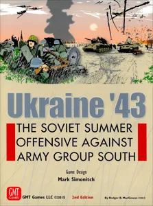 Ukraine '43: The Soviet Summer Offensive Against Army Group South box cover