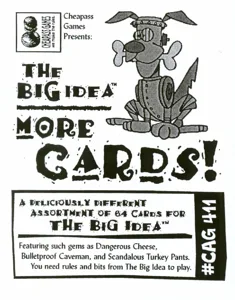 The Big Idea: More Cards! box cover
