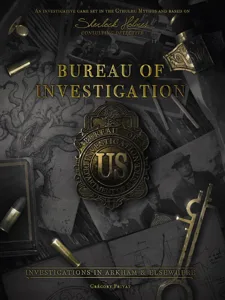 Bureau of Investigation: Investigations in Arkham & Elsewhere box cover