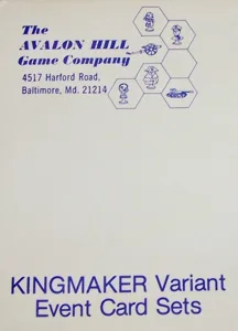 Kingmaker: Variant Event Cards box cover