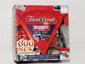 Trivial Pursuit: Celebrity Edition – Bite-Size box cover