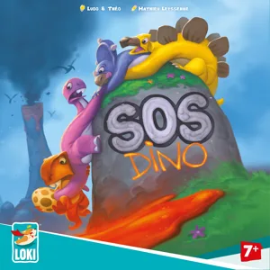 SOS Dino box cover