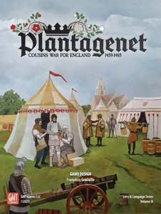Plantagenet: Cousins' War for England, 1459 - 1485 box cover