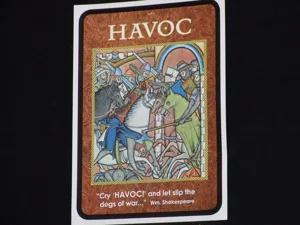 Havoc Expansion: The Character Cards box cover