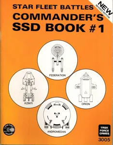 Star Fleet Battles: Commander's SSD Book #1 box cover