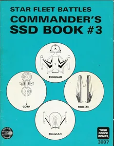 Star Fleet Battles: Commander's SSD Book #3 box cover