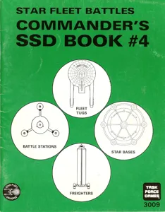 Star Fleet Battles: Commander's SSD Book #4 box cover