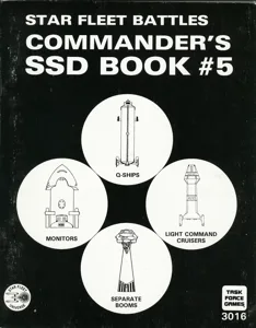 Star Fleet Battles: Commander's SSD Book #5 box cover