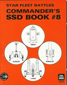 Star Fleet Battles: Commander's SSD Book #8 box cover