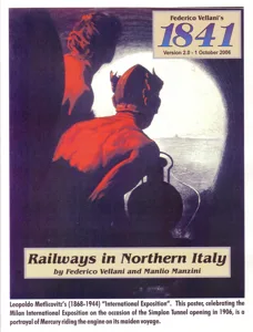1841: Railways in Northern Italy box cover