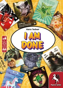 I am done box cover