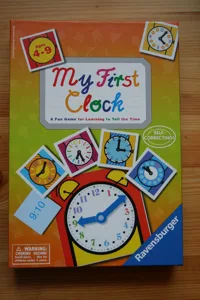 My First Clock box cover