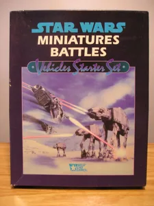 Star Wars Miniatures Battles: Vehicles Starter Set box cover