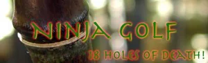 Ninja Golf: 18 Holes of Death! box cover