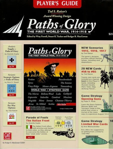 Paths of Glory: Player's Guide