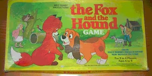 The Fox and the Hound Game box cover