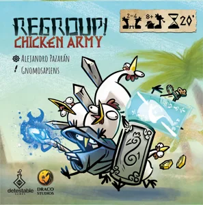 Regroup! Chicken Army box cover