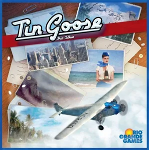 Tin Goose box cover