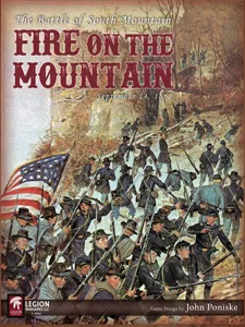 Fire on the Mountain: Battle of South Mountain September 14, 1862 box cover