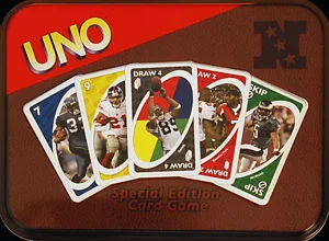 UNO: National Football League NFL Editions box cover