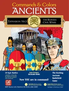 Commands & Colors: Ancients Expansion Pack #3 – The Roman Civil Wars box cover