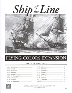 Flying Colors: Ship of the Line box cover