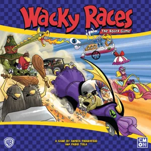 Wacky Races: The Board Game box cover
