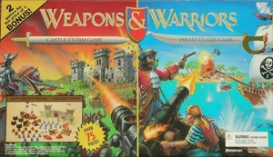 Weapons & Warriors Castle Storm / Pirate Clash Game box cover