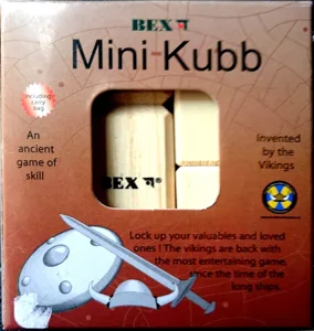 Mini Kubb box cover