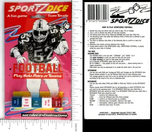 Sportz Dice: Football box cover