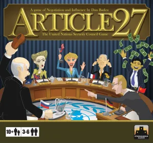 Article 27: The UN Security Council Game box cover