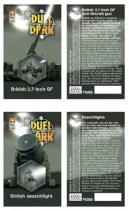 Duel in the Dark: British 3.7in QF Anti-Aircraft Gun box cover