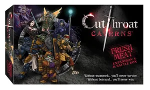 Cutthroat Caverns: Fresh Meat box cover