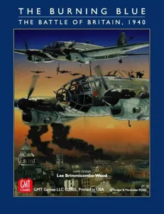 The Burning Blue: The Battle of Britain, 1940 box cover