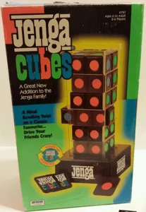 Jenga Cubes box cover