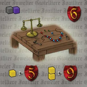Caylus: Jeweler promo tile box cover