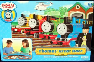 Thomas' Great Race Game box cover