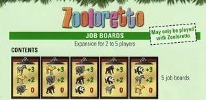 Zooloretto: Job Boards box cover
